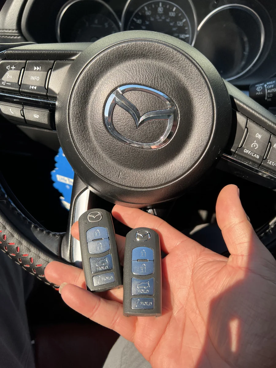 Mazda key fob duplication service — Cabrera's Key Fob San Jose CA